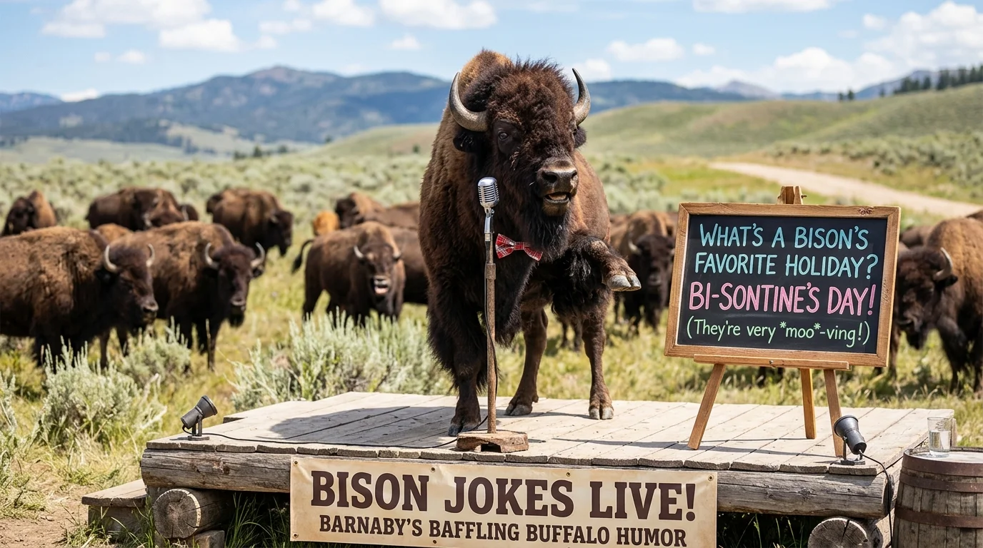 Funny Bison Jokes