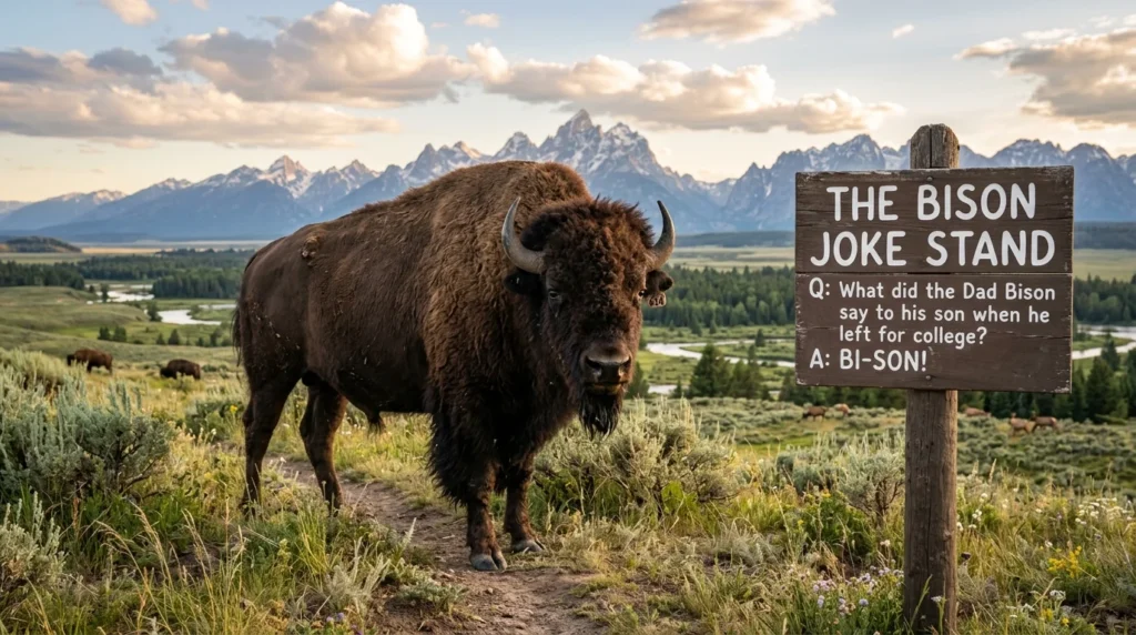 bison jokes